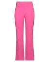 Kaos Woman Pants Fuchsia Size 10 Polyester, Elastane In Pink