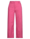 Kaos Woman Pants Fuchsia Size 6 Cotton In Pink