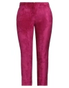 Kaos Woman Pants Fuchsia Size 2 Cotton, Viscose In Pink