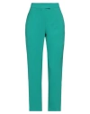 Kaos Woman Pants Green Size 2 Polyester, Elastane