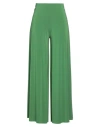 Kaos Woman Pants Green Size 6 Acetate, Polyamide, Elastane