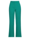 Kaos Woman Pants Green Size 8 Acetate, Viscose