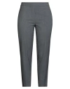 Kaos Woman Pants Grey Size 12 Polyester, Viscose, Elastane In Gray