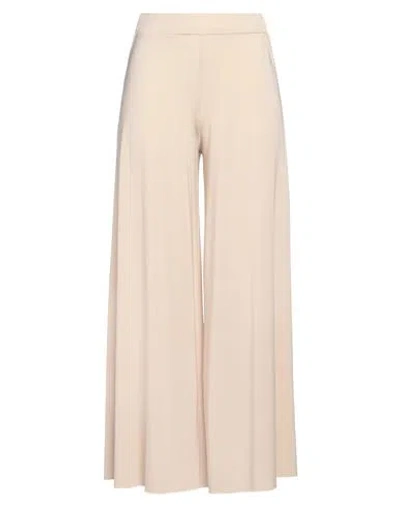 Kaos Woman Pants Ivory Size 6 Acetate, Polyamide, Elastane
