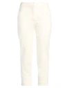 Kaos Woman Pants Ivory Size 6 Viscose, Polyamide, Elastane In Gray
