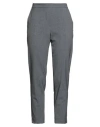 Kaos Woman Pants Lead Size 6 Polyester, Viscose, Elastane In Gray