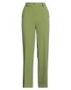 Kaos Woman Pants Lime Green Size 10 Polyester, Elastane