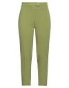Kaos Woman Pants Lime Green Size 6 Polyester, Elastane In Green