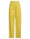 Kaos Woman Pants Lime Green Size 8 Cotton