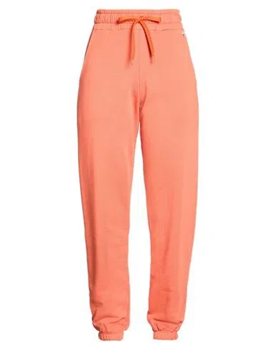Kaos Woman Pants Mandarin Size L Cotton In Orange