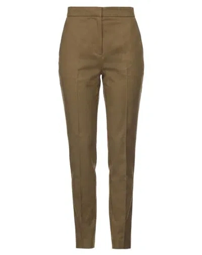 Kaos Woman Pants Military Green Size 6 Viscose, Linen