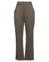 Kaos Woman Pants Military Green Size 10 Viscose, Polyamide, Elastane In Green