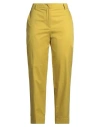 Kaos Woman Pants Mustard Size 6 Cotton In Yellow