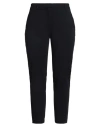 Kaos Woman Pants Navy Size 10 Cotton, Polyamide, Elastane In Black