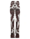 Kaos Woman Pants Off White Size S Viscose, Polyester, Polyamide In Off White