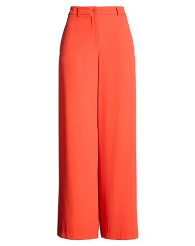 Kaos Woman Pants Orange Size 6 Polyester In Multi