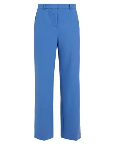 Kaos Woman Pants Pastel Blue Size 4 Polyester, Elastane
