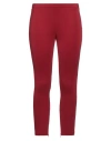 Kaos Woman Pants Red Size Xs Polyester, Elastane In Red