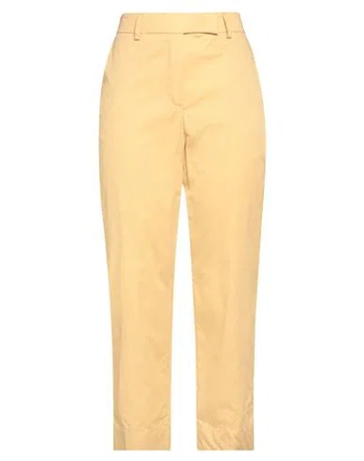Kaos Woman Pants Sand Size 10 Cotton In Beige