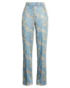 Kaos Woman Pants Sand Size 10 Polyester, Polyamide, Viscose, Elastane, Metallic Polyester In Multi