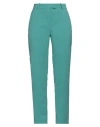 Kaos Woman Pants Turquoise Size 4 Polyester, Elastane In Blue