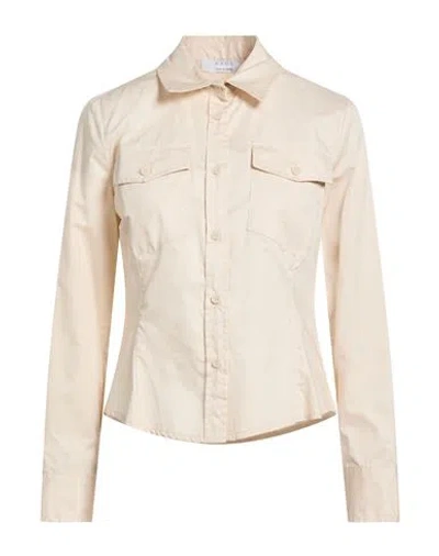 Kaos Woman Shirt Beige Size 12 Cotton In Brown