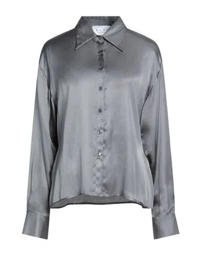 Kaos Woman Shirt Grey Size 10 Viscose