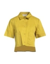 Kaos Woman Shirt Lime Green Size 8 Cotton In Green