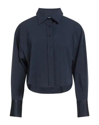 Kaos Woman Shirt Midnight Blue Size 4 Polyester, Viscose, Elastane