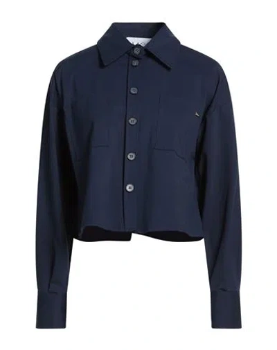 Kaos Woman Shirt Midnight Blue Size 8 Cotton, Polyamide, Elastane
