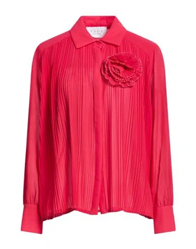 Kaos Woman Shirt Red Size 16 Polyester