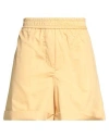 Kaos Woman Shorts & Bermuda Shorts Apricot Size 4 Cotton In Yellow
