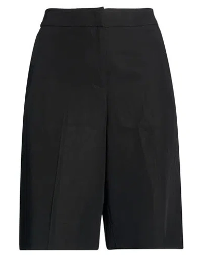 Kaos Woman Shorts & Bermuda Shorts Black Size 2 Tencel, Linen