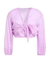 Kaos Woman Shrug Lilac Size 6 Cotton
