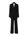 Kaos Woman Suit Black Size 6 Polyester, Elastane In Multi