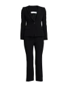 Kaos Woman Suit Black Size 6 Polyester, Elastane In Black