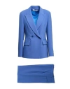 Kaos Woman Suit Slate Blue Size 10 Polyester, Elastane
