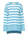 Kaos Sweaters In Blue