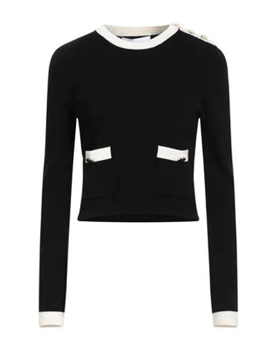 Kaos Woman Sweater Black Size L Viscose, Polyester