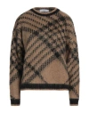 Kaos Woman Sweater Camel Size S Acrylic, Mohair Wool, Polyamide In Beige
