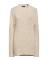 Kaos Woman Sweater Cream Size L Acrylic, Virgin Wool, Alpaca Wool In White