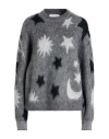 Kaos Woman Sweater Grey Size M Acrylic, Mohair Wool, Polyamide, Viscose, Metallic Fiber In Gray