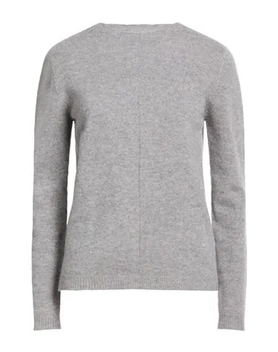 Kaos Woman Sweater Grey Size M Wool In Gray