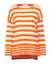 Kaos Sweaters In Orange