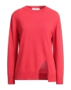 Kaos Woman Sweater Red Size 4 Viscose, Polyester In Red