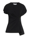 Kaos Woman T-shirt Black Size 10 Acetate, Polyamide, Elastane In Black