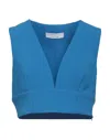 Kaos Tops In Blue