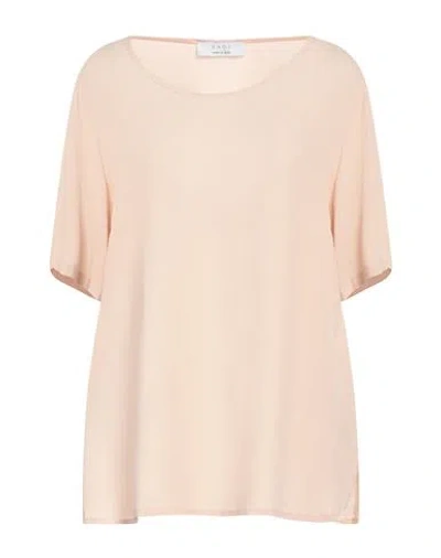 Kaos Woman Top Beige Size 10 Viscose