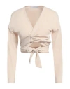 Kaos Pants  Woman Color White In Beige