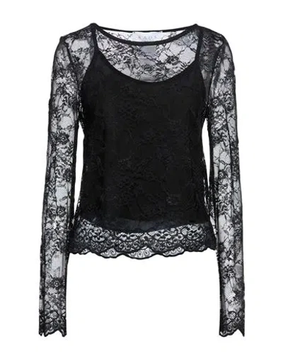 Kaos Woman Top Black Size 12 Polyimide
